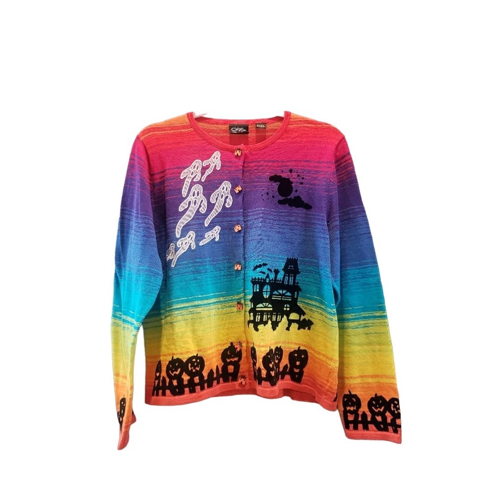 Christina Rotelli Halloween Cardigan